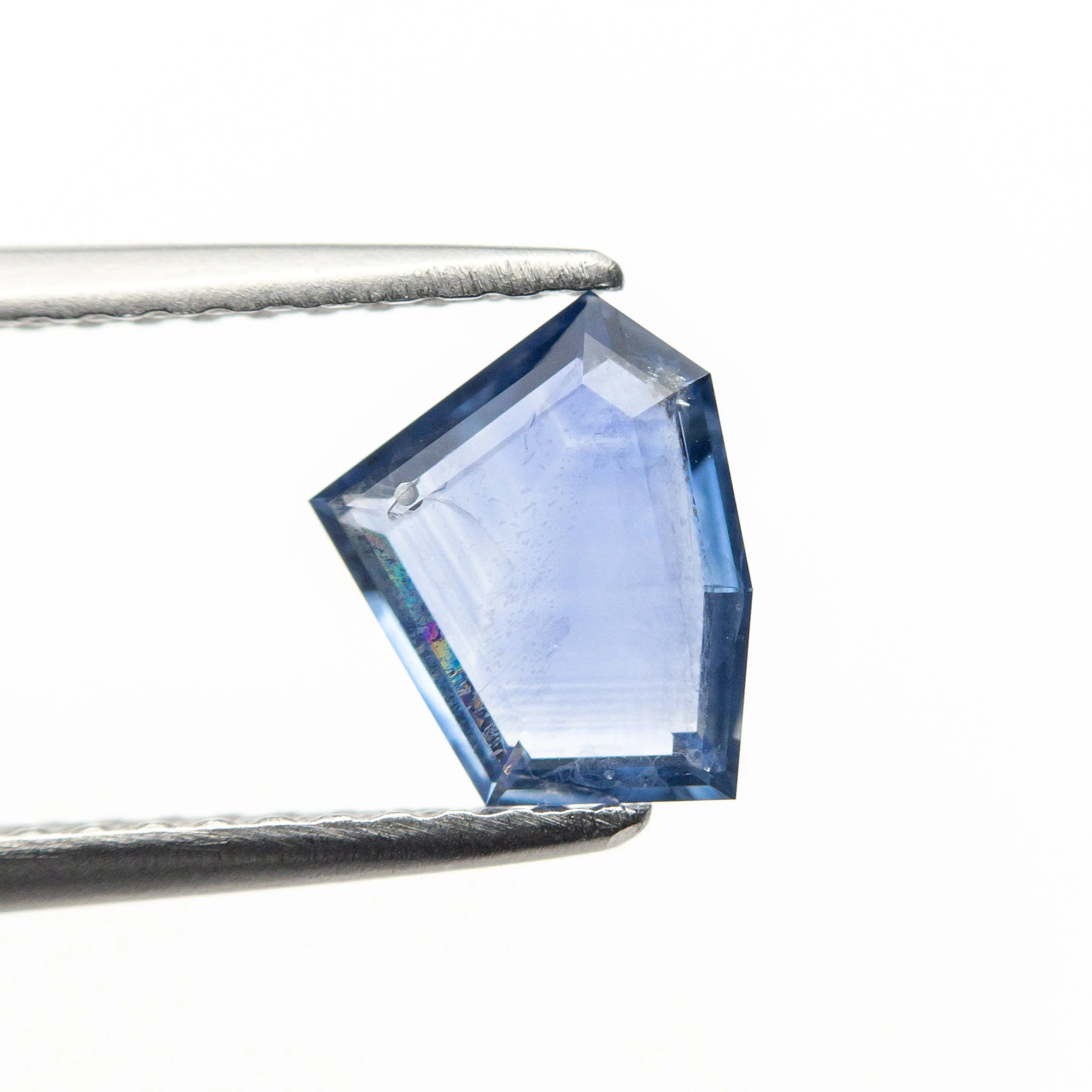 0.79ct 7.30x6.05x1.74mm Geometric Portrait Cut Sapphire 20869-01