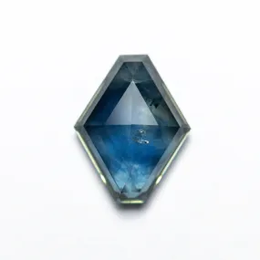 1.61ct 9.10x7.17x3.12mm Hexagon Rosecut Sapphire 22434-29