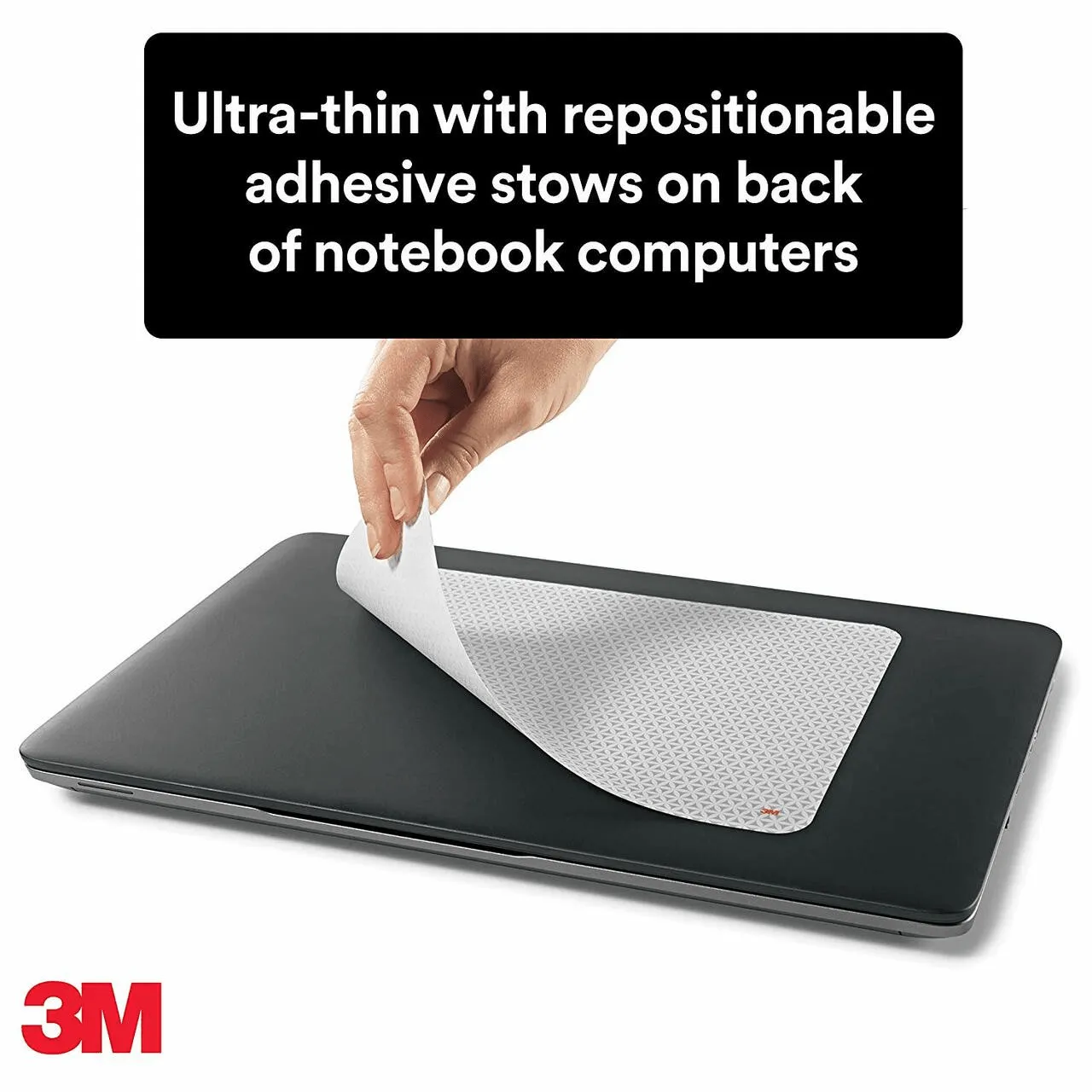 3M Precise Ultrathin Mousepad Repositionable Adhesive Backing MP200PS2