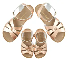 (821) Salt-Water Sandal Original - ROSE GOLD (Kids & adult)