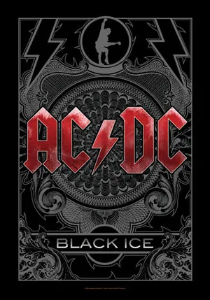 ACDC Textile Poster Flag