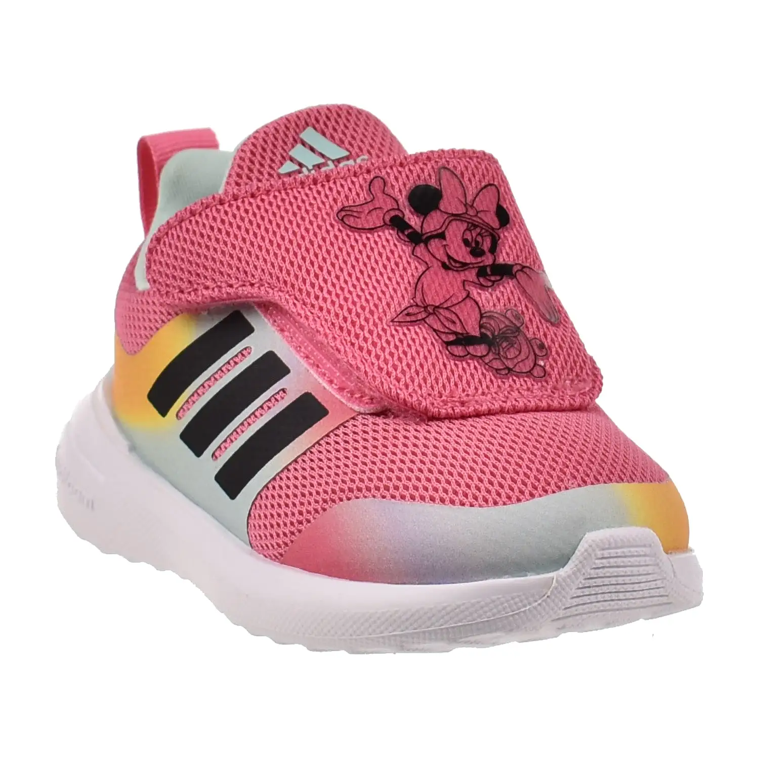 Adidas Fortarun x Disney I Toddler Shoes Pink Fusion-Core Black