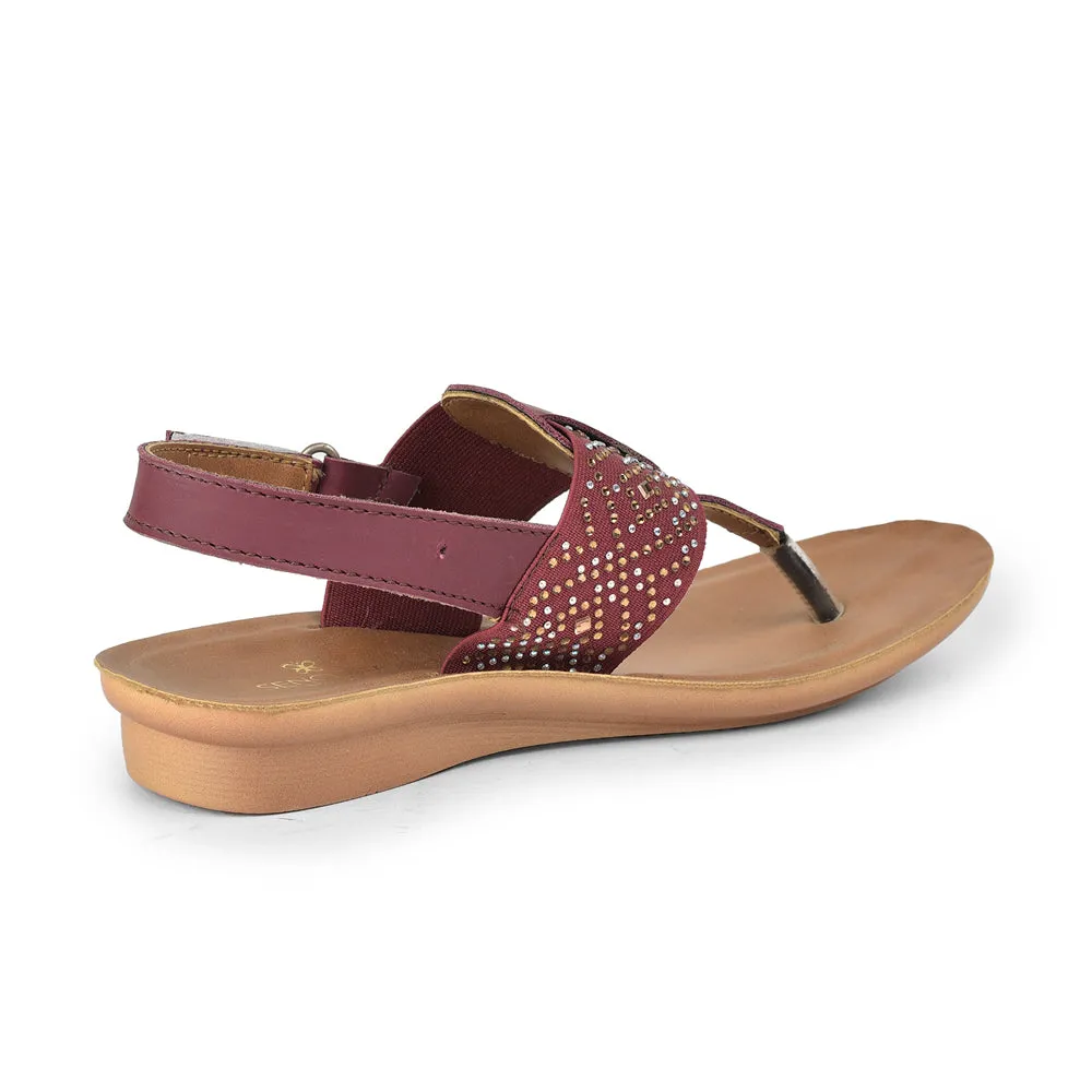 AHA Casual (Cherry) Sandals For Kids DOLLY-8 By Liberty