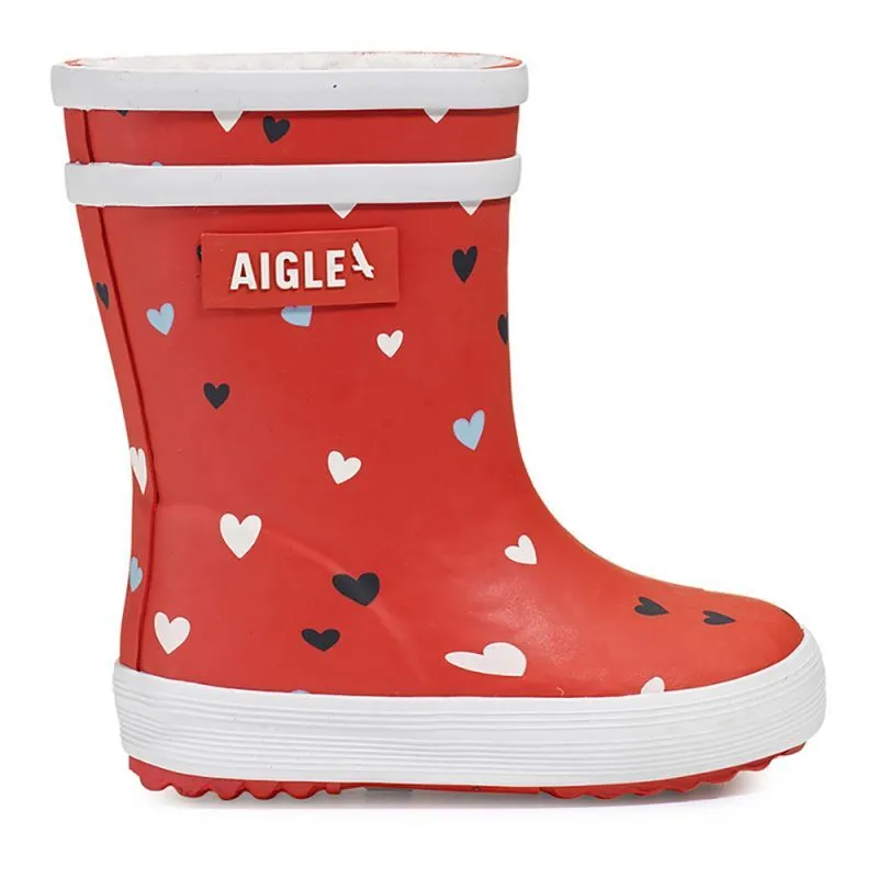 Aigle Baby Flac Fur Print - Wellington boots - Kids