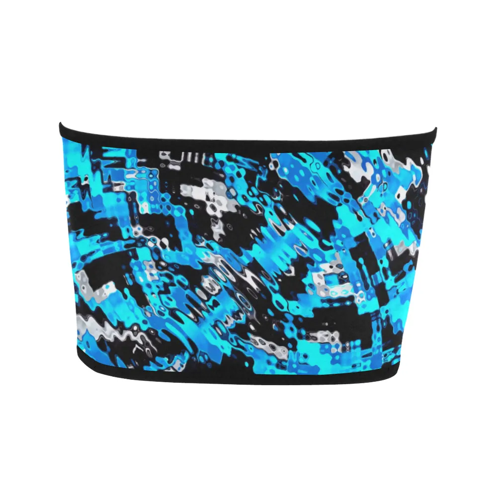 Aqua Rave Bandeau Top