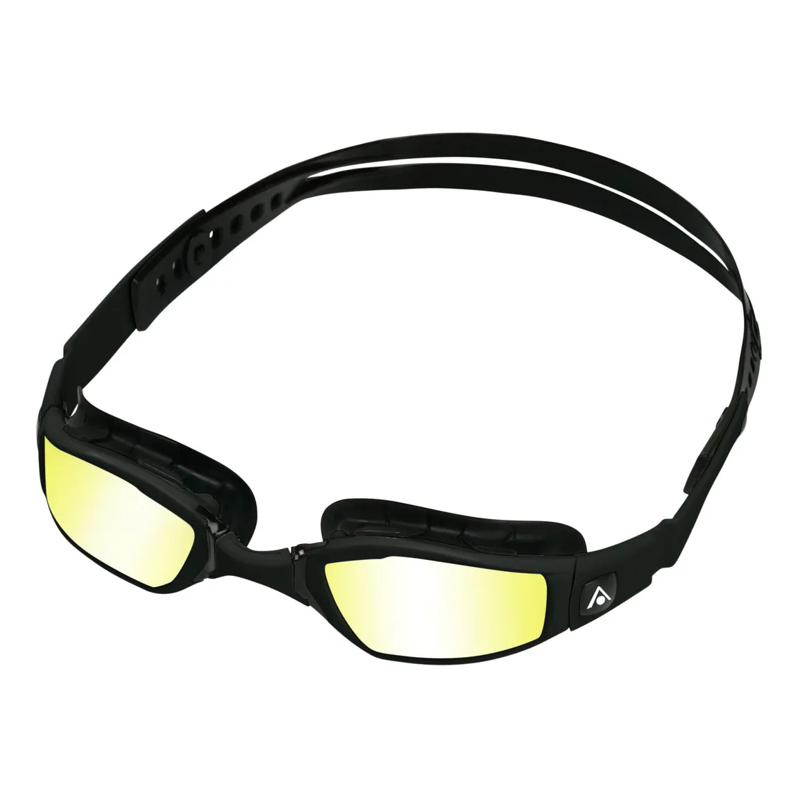 Aqua Sphere Ninja.A - Black/Black:Yellow Titanium Mirrored