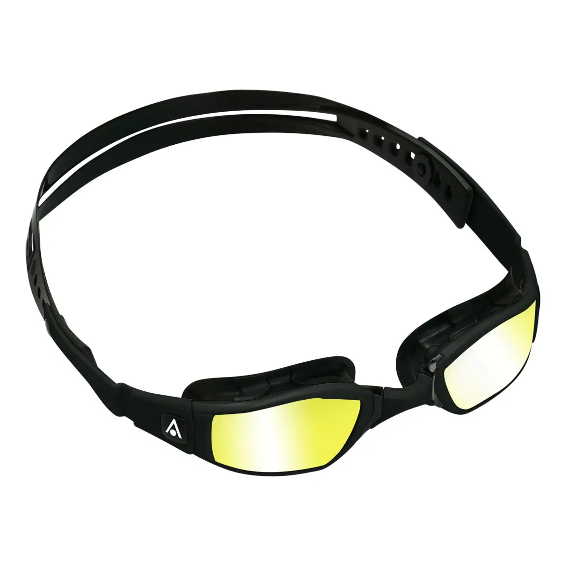 Aqua Sphere Ninja.A - Black/Black:Yellow Titanium Mirrored