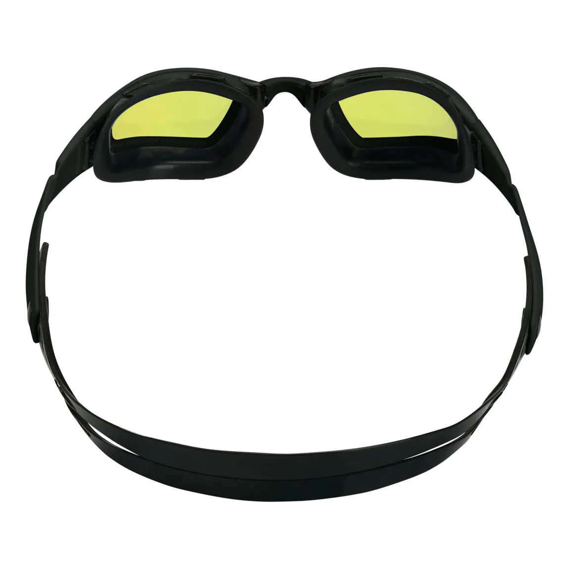 Aqua Sphere Ninja.A - Black/Black:Yellow Titanium Mirrored