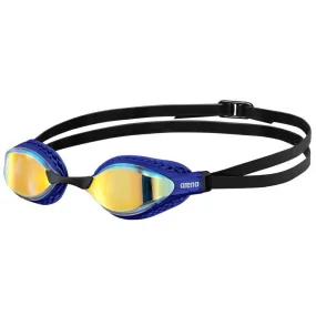 ARENA Adult Air Speed Mirror Swimming Goggle (Yellow/Copper/Blue)