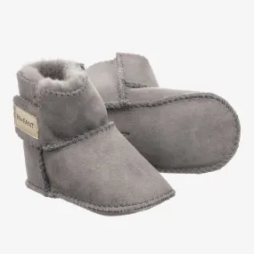 Baby Grey Sheepskin Boots