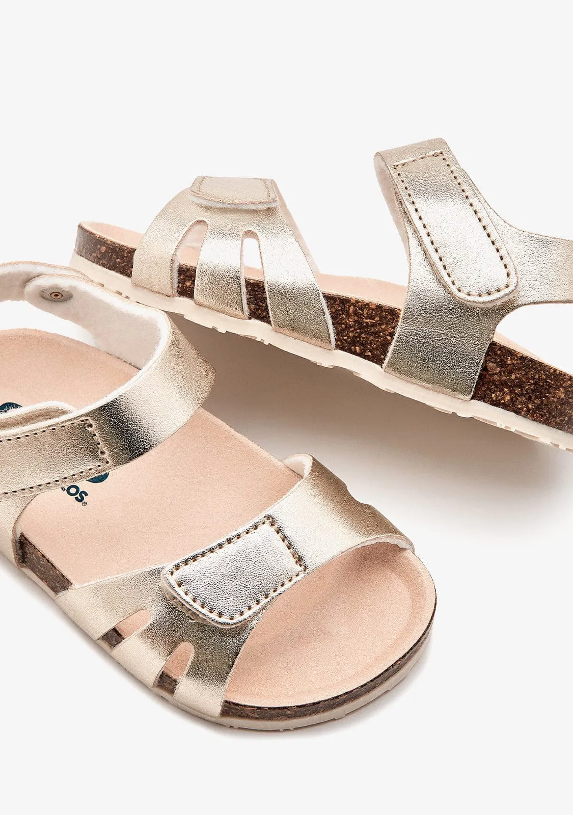 Baby´s Gold Bio Straps Sandals