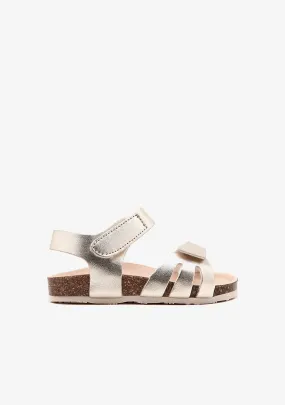 Baby´s Gold Bio Straps Sandals