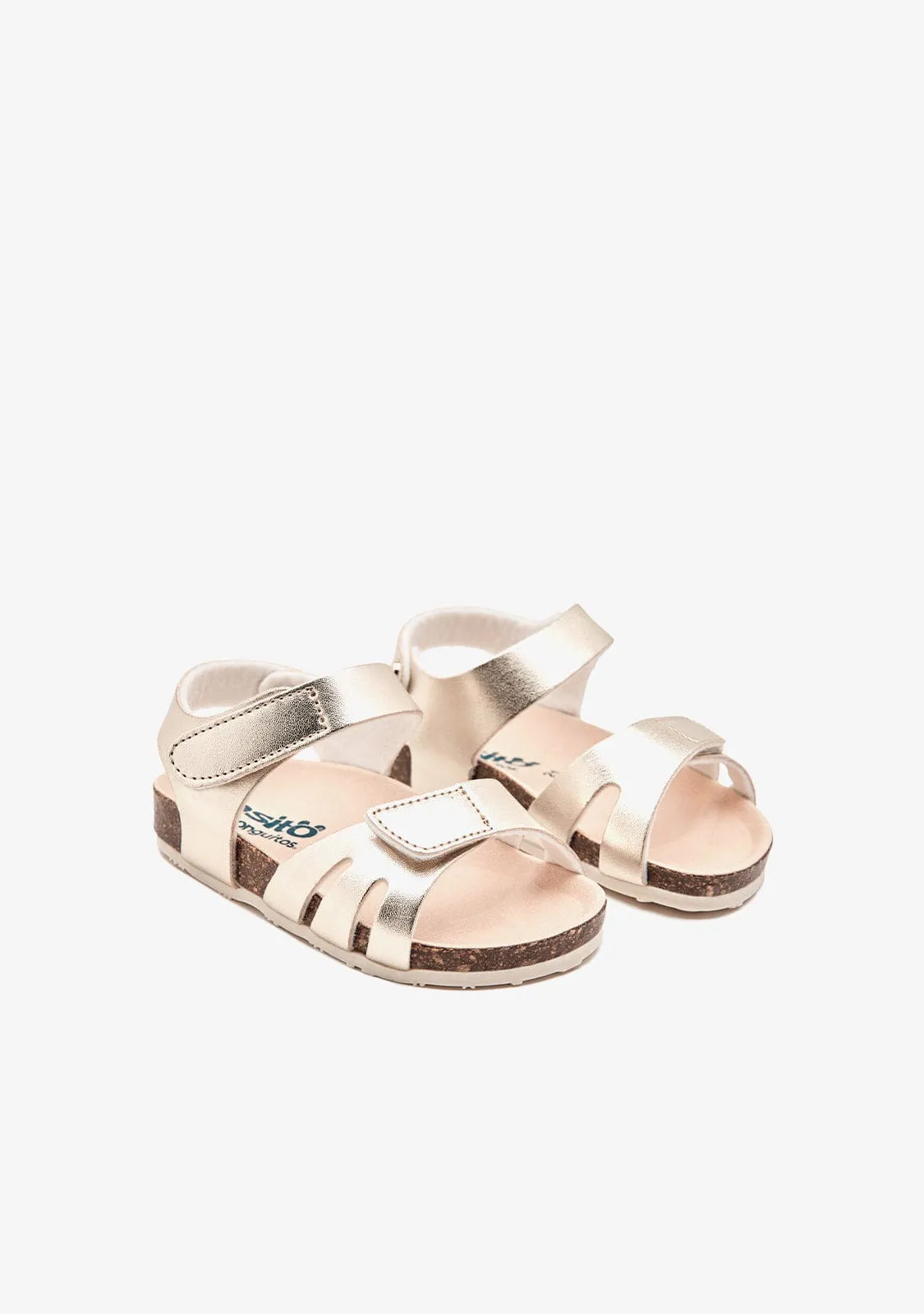 Baby´s Gold Bio Straps Sandals