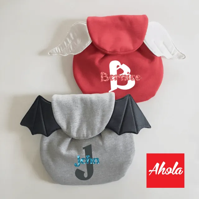 【Big Initial】 Wings Toddler Backpack 幼童翅膀背包