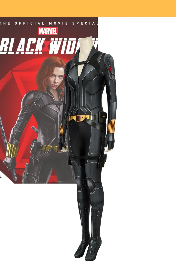 Black Widow 2021 Movie Complete Digital Printed Cosplay Costume