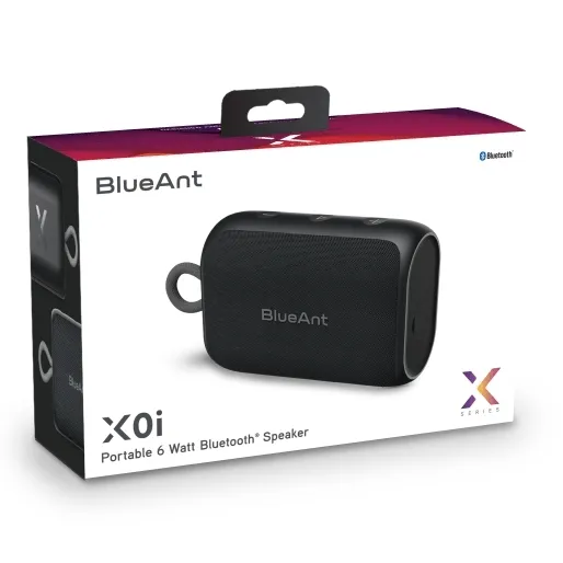 BlueAnt Mini X0i Bluetooth Speaker Portable 6 Watt 13 Hours Black