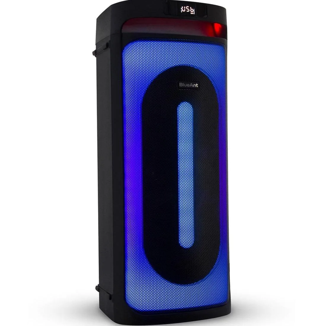 BlueAnt Portable X6 Bluetooth Party Speaker Light Up Black