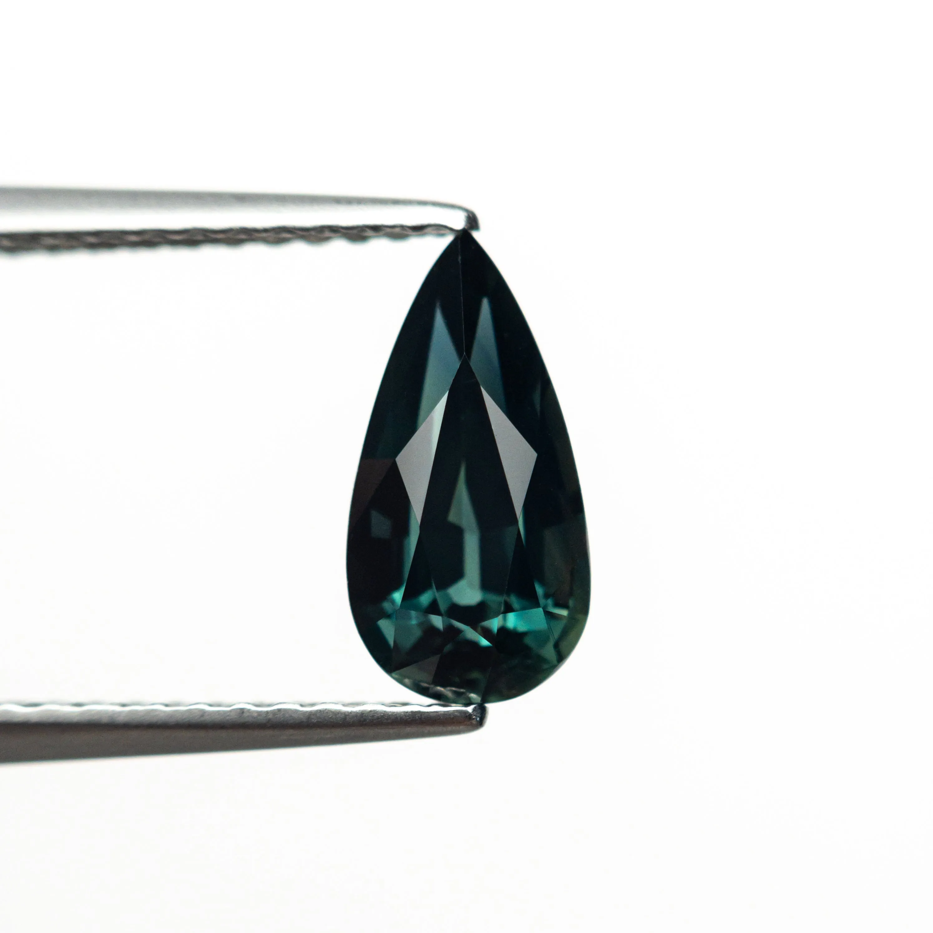 Blue/Teal Brilliant Sapphire - 1.43ct Pear