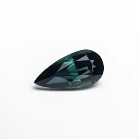 Blue/Teal Brilliant Sapphire - 1.43ct Pear