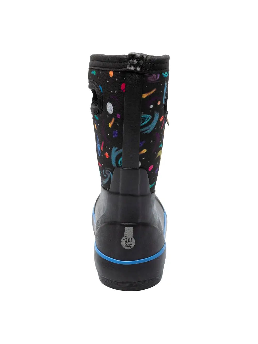 'BOGS' Kids' Classic II Final Frontier Insulated WP Rainboots - Black Multi