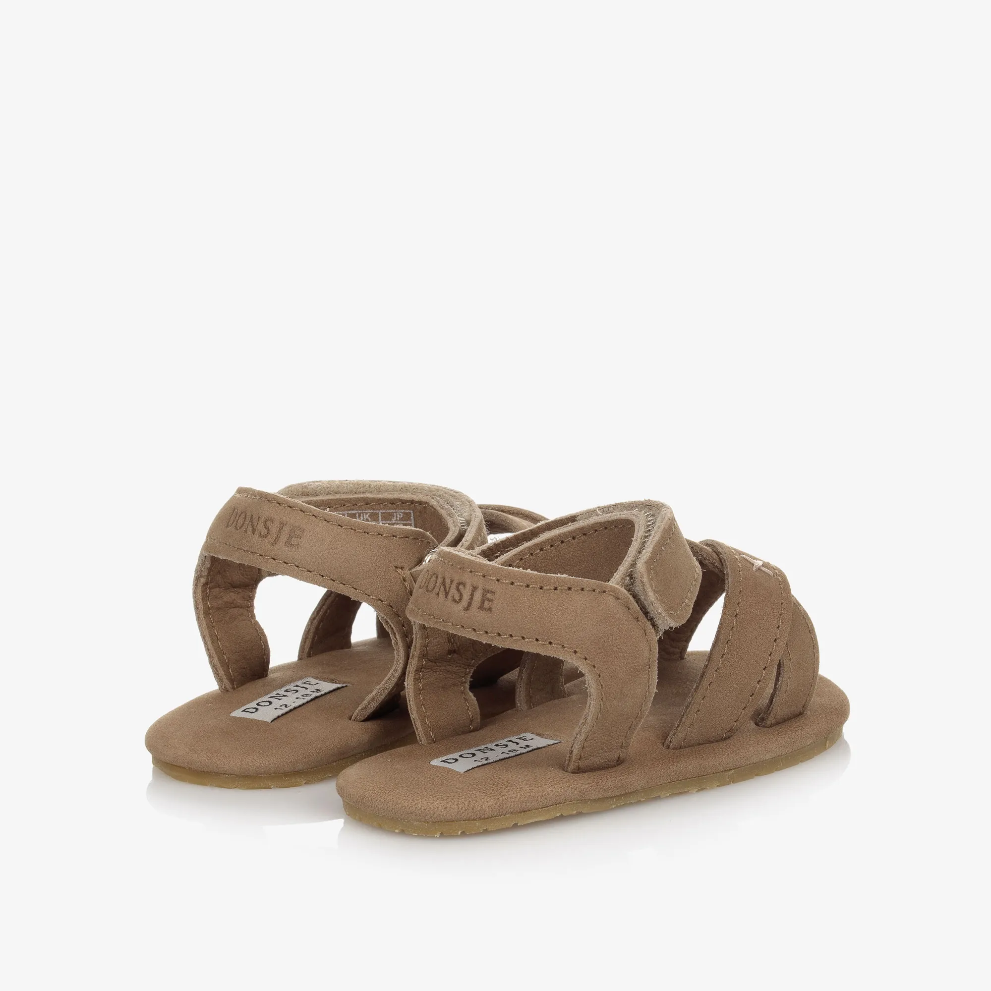 Brown Leather Baby Sandals