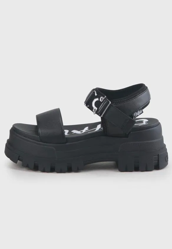 Buffalo - Jojo Platform Imi Nappa Black - Girl Sandals