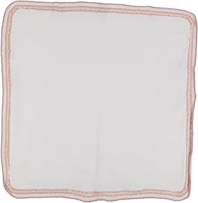 CJ30009-RCV BLANKET-White/Rose