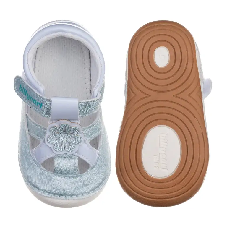 DAISY silvery-blue toddler girls sandals