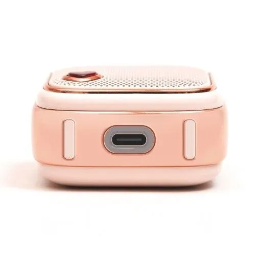 Divoom LoveLock Portable Speaker Mini Bluetooth Small Pink