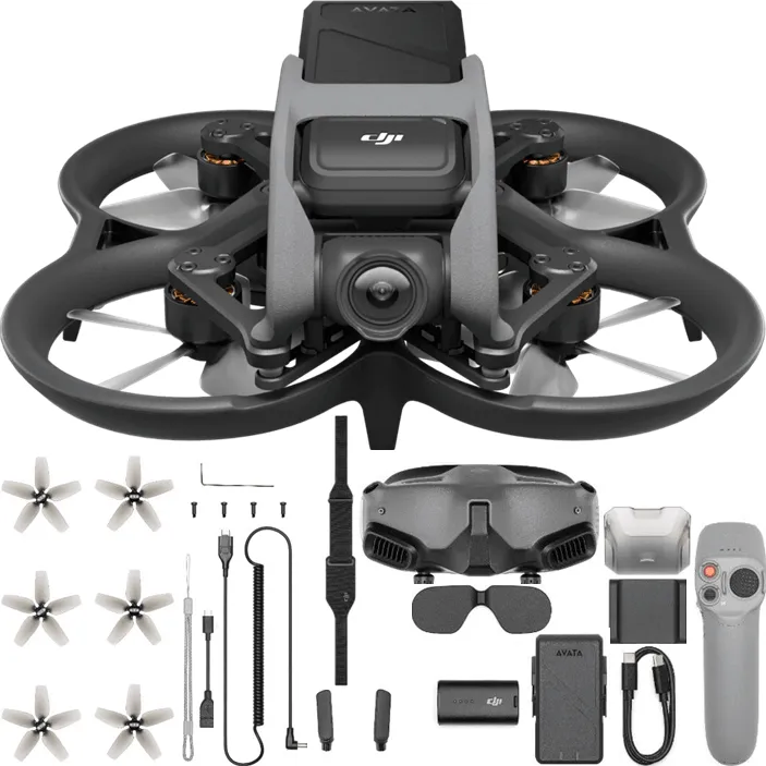 DJI Avata Drone Pro-View Combo Bundle with DJI Motion Controller/Goggles 2