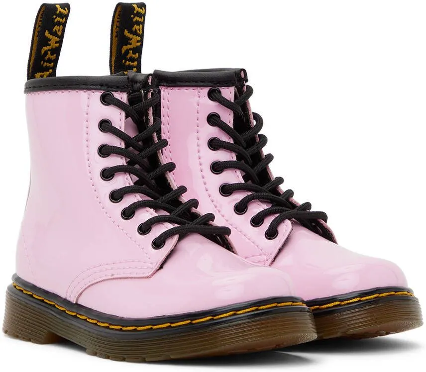 Dr. Martens Baby Pink 1460 Little Kids Boots