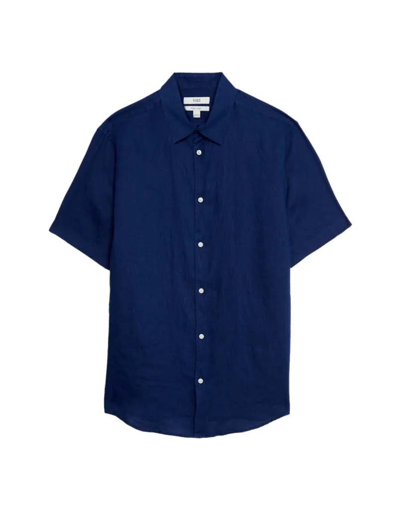 Easy Iron Pure Linen Shirt