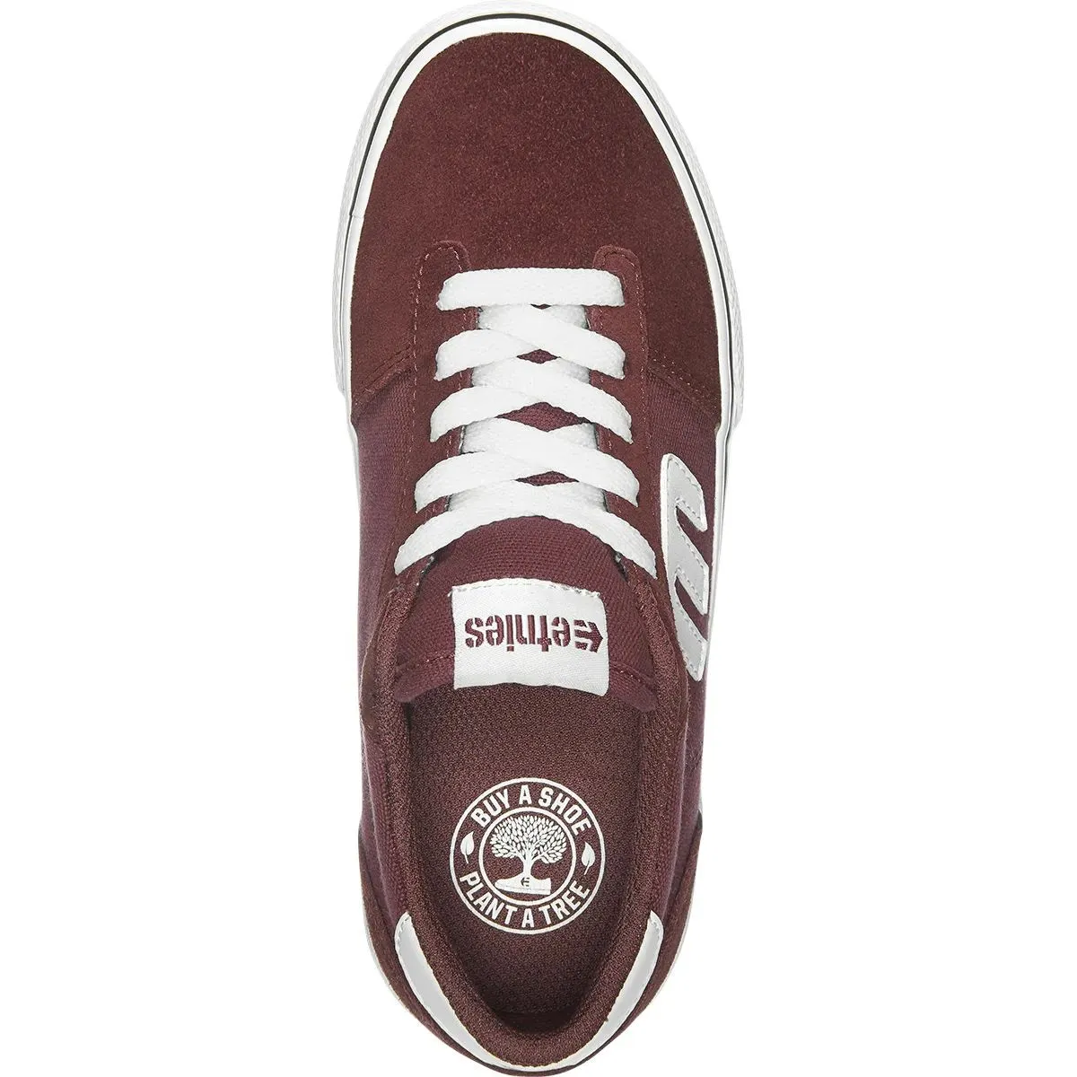 Etnies Calli Vulc Kids Skate Shoes - Burgundy