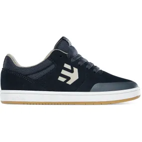 Etnies Marana Kids Skate Shoes - Navy/Tan