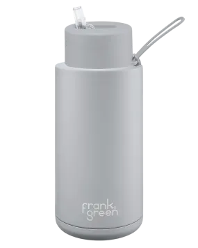 Frank Green 34Oz Reusable Bottle W/ Straw Lid - Harbor Mist - 2024