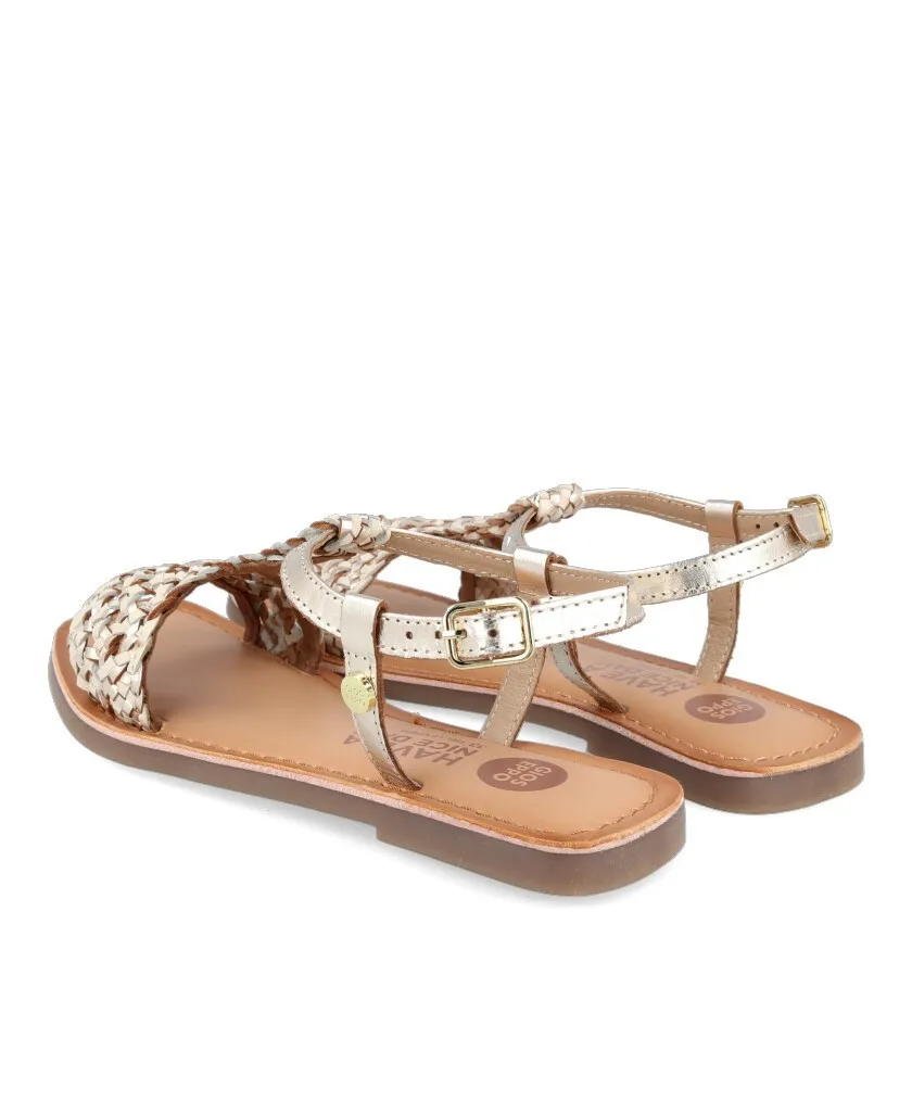 Gioseppo Rety 68216 Braided girl's sandals