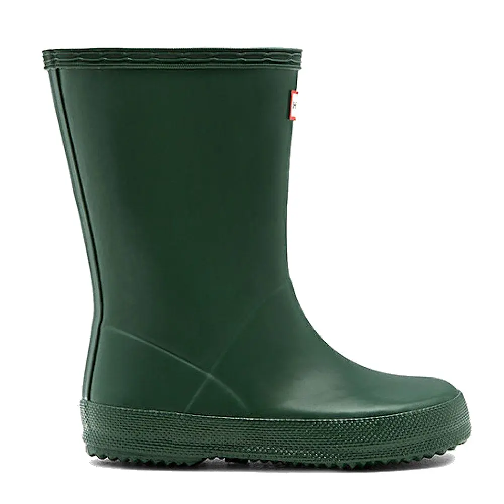 Hunter Original Kids First Classic Rain Boots Green