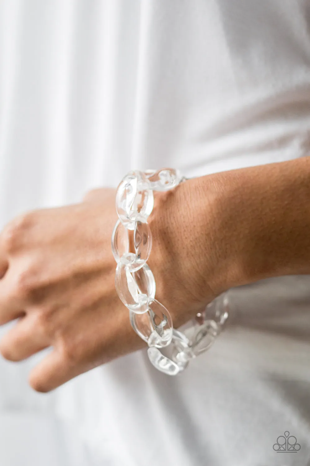 Ice Ice Baby White-Bracelet