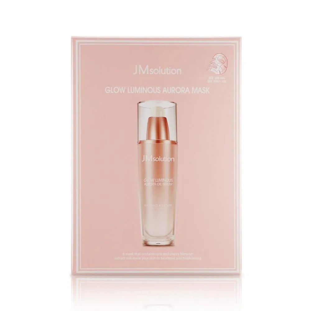 JM Solution Glow Luminous Aurora Mask - 10 SHEETS