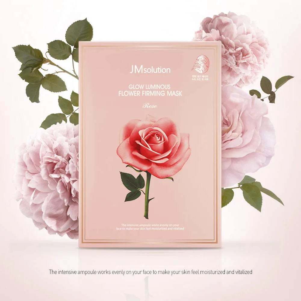 JM Solution Glow Luminous Flower Firming Mask - 10 SHEET