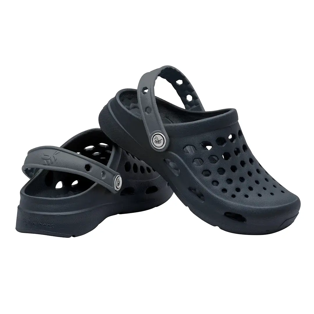 Joybees Black/Charcoal Kids' Active Clog