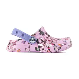 Joybees Lavender Butterfly Kids' Active Clog