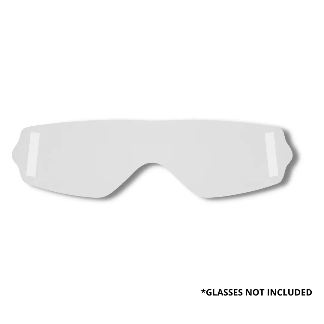 JSP EVO/Thermex Goggle Peel Off Visor Cover (Pack of 10)