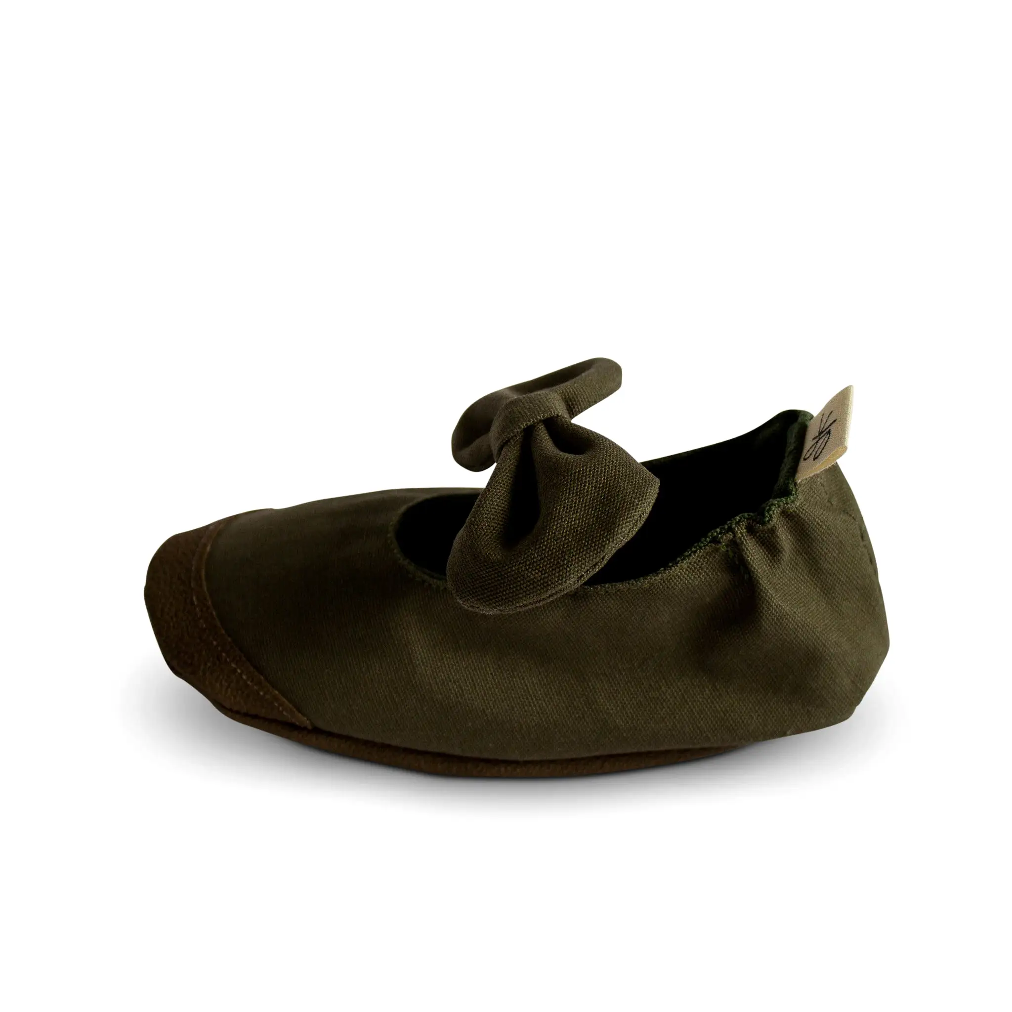 Khaki Soft Sole Mary Janes - Sizes 7, 8 and 9