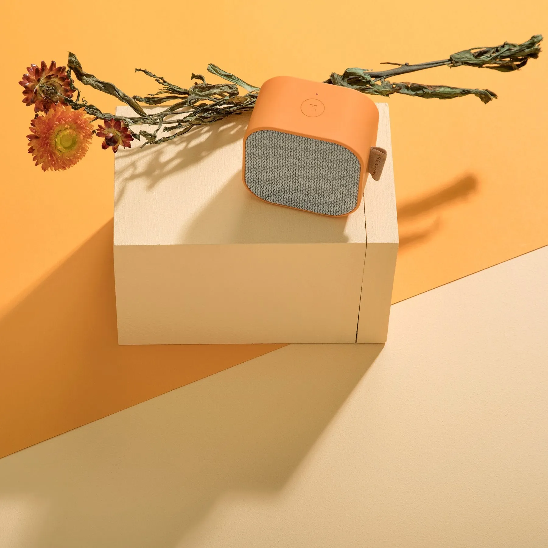 Kreafunk Enceinte Bluetooth portable aCube CARE Orange