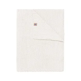 Kyte Baby Chunky Knit Toddler Blanket in Cloud