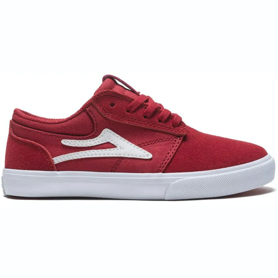 Lakai Griffin Kids Skate Shoes - Flame Suede