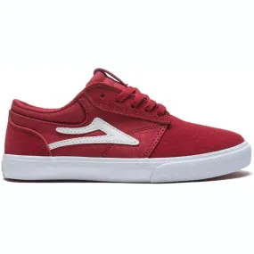 Lakai Griffin Kids Skate Shoes - Flame Suede