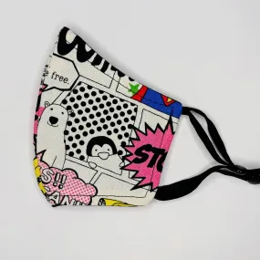 Le & Lewis - Polar Comic Book Youth Mask