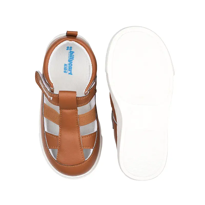 LENNIE tan unisex toddler sandals